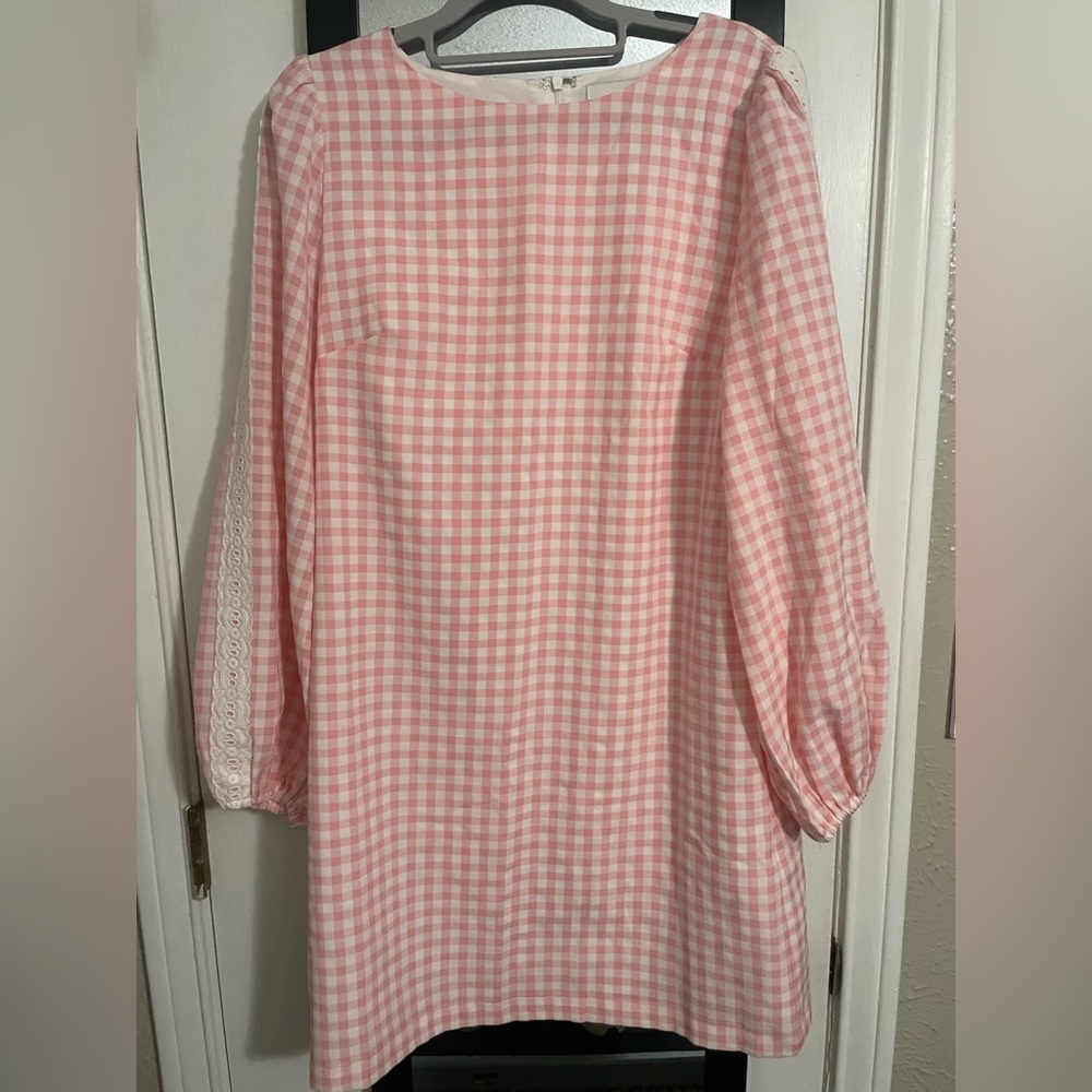 Pink and white dress reddress boutique